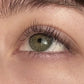 Eyeling Amber Brown colored contact lenses for more subtle effect