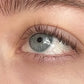 Natural light blue eyes