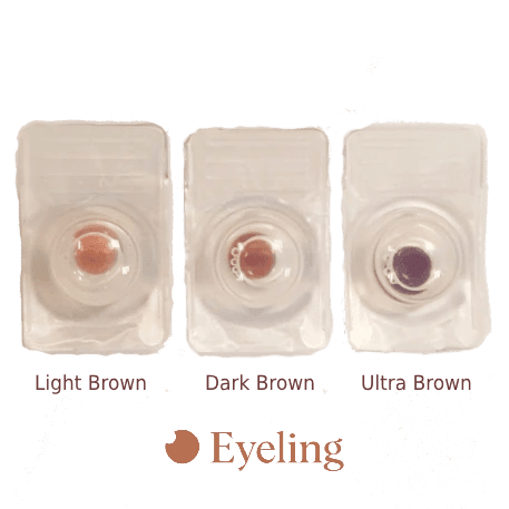 Eyeling BROWN Custom Lens (1 month) - Eyeling.com