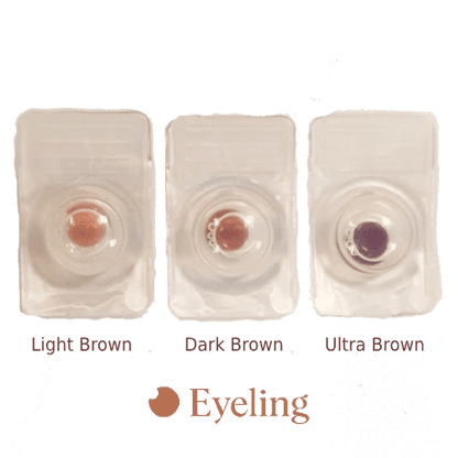 Eyeling BROWN Custom Lens (1 month) - Eyeling.com